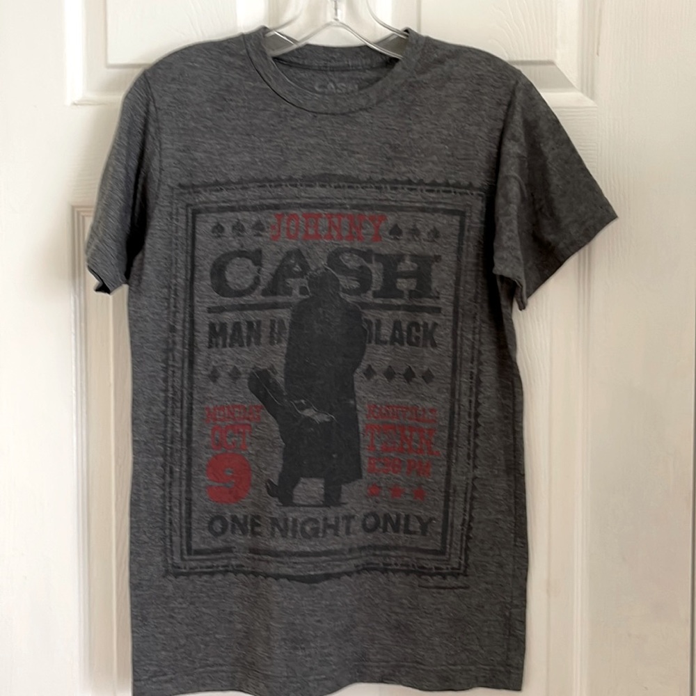 Johnny Cash ticket t-shirt